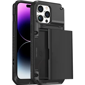 Buff iPhone 14 Pro Max Slide Armor Kılıf Black