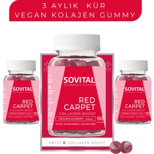 Red Carpet Collagen Boost  60 Adet 3 Adet
