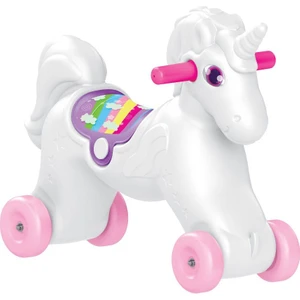 2509 Tekerlekli Unicorn Sallanan At -Dolu