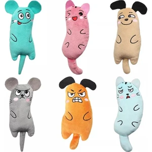 Peluş Kedi Oyuncağı Kedi Otlu Catnipli   6 Çeşit Peluş