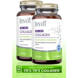 Collagen Tip 2 Tip 3 Hyaluronic Acid Msm Kondroitin Selenyum 60 Tablet  2 Adet