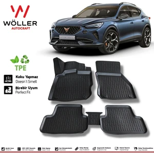 Cupra Formentor Paspas 2021 Sonrası 3D Havuzlu Wöller Paspas