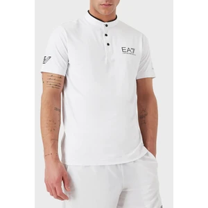 Ea7 Regular Fit Düğmeli Sıfır Yaka T Shirt Erkek T Shirt 8NPT21 Pjemz 1100