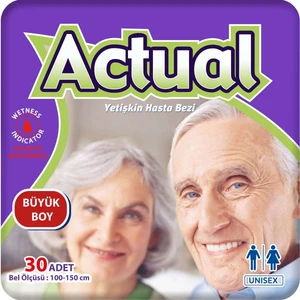 Large Beden Büyük Boy Yetişkin Hasta Bezi 30 Adet