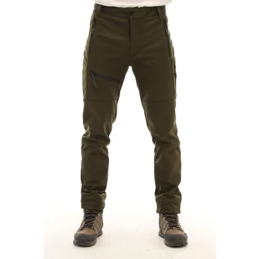 Ghassy Co. Ghassy Co.erkek Içi Polarlı Tactical Outdoor Su Geçirmez Koyu Gri Softshell