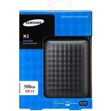 Samsung M3 STSHX-M500TCB 500 GB 2.5" USB 3.0 Taşınabilir