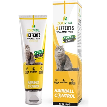 Zoovital Malt Paste 3 Etkili Kedi Tüy Yumağı Önleyici Macun 100