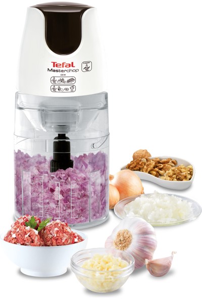 Tefal MB450B MasterChop Powelix 4 Bıçaklı Rondo ve Doğrayıcı 500 W - 1500637070