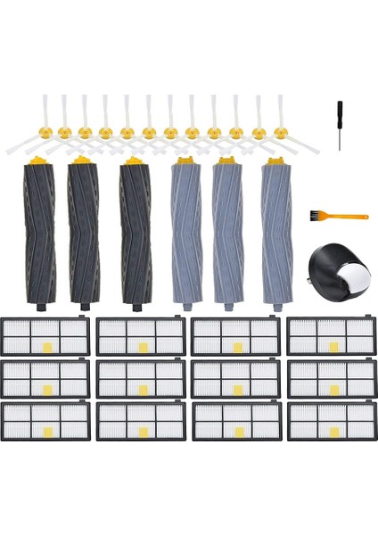 Aksesuarlar Fit For 880 860 870 871 980 990 Ikmal Parçaları Yedek Fırça Kiti (Yurt Dışından)