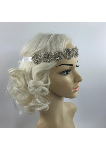 1920'LER Boncuklar Kafa Bandı Düğün Gelin Bel Bandı A(Yurt Dışından) modelleri