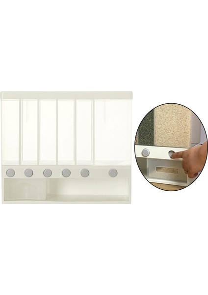 Pirinç Fasulyesi İçin Ayrı Pirinç Dispenser Gıda Organizatörü (Yurt Dışından) fırsatları