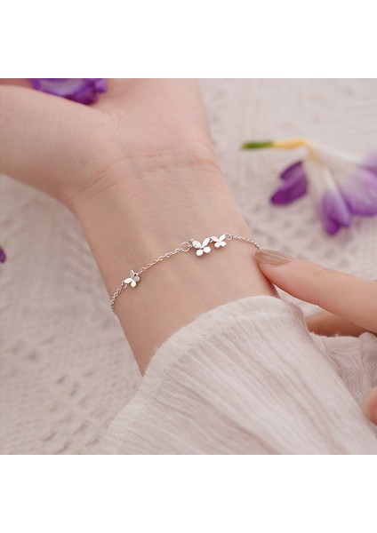 İneffable Bir Günlük Ömür 925 Ayar Kelebek Gümüş Set fiyatları