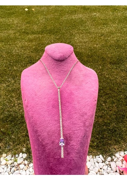 Çubuk 925 Ayar Gümüş Kolye