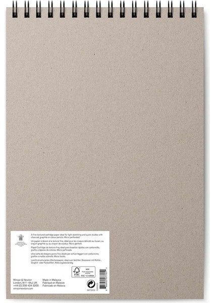 Eskiz Çizim Bloknotu (Spiralli) Hafif Dokulu 110GR 50 Sayfa A4 (21X29.7CM) indirimleri