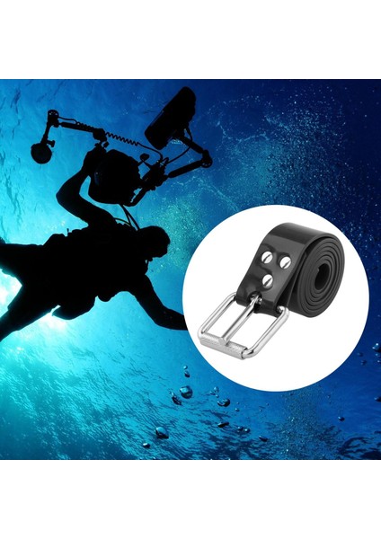 85 cm. - 1.3m Cuttable Silikon Dalış Ağırlık Kemeri Tüplü Dalış Mızrak Yaratma Siyah (Yurt Dışından) fırsatları