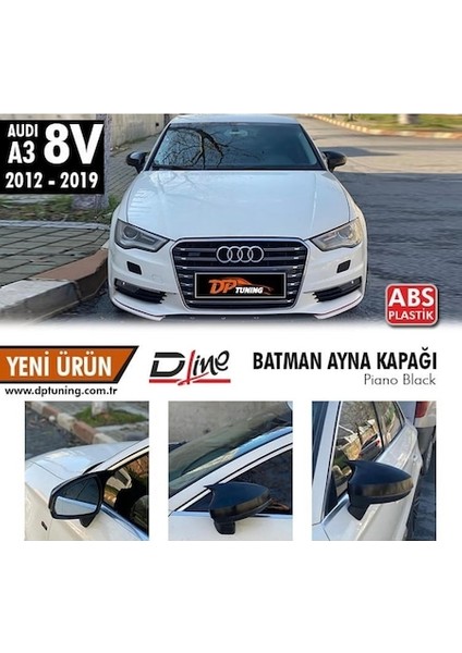 Audi A3 Batman Yarasa Ayna Kapağı 2012-2019