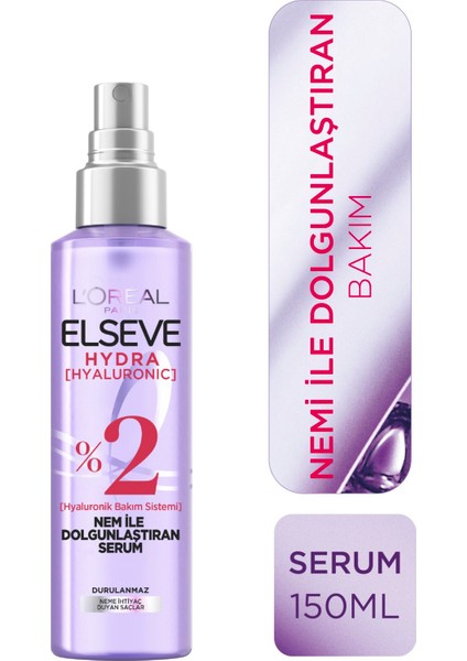 Hydra [hyaluronic] Nem ile Dolgunlaştıran Serum 150ML