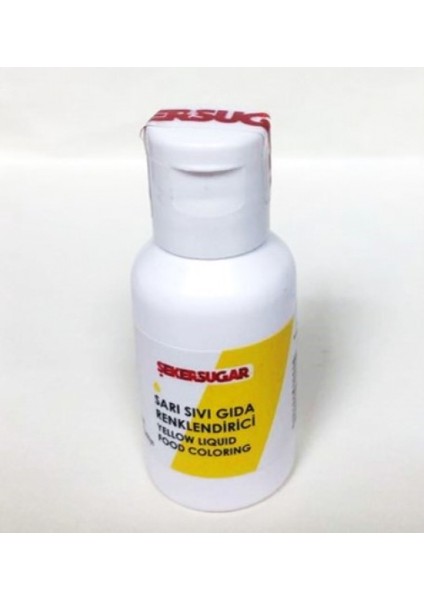Sarı Sıvı Gıda Boyası 20 ml
