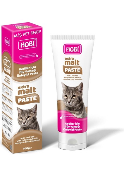Extra Malt Paste Kediler Için Tüy Yumağı Önleyici Pasta 100GR x 12 Adet fiyatları