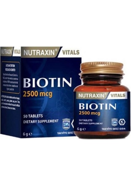 Biotin 5000 Mcg 30 Tablet