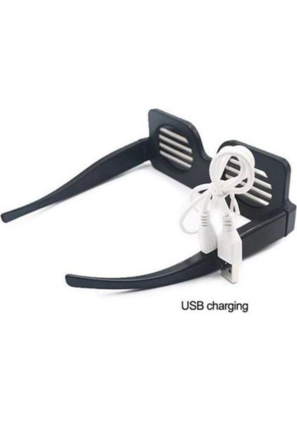 Beyaz LED Işıklı Kablosuz Parti GÖZLÜĞÜ-HJ-LRG01-B fiyatları