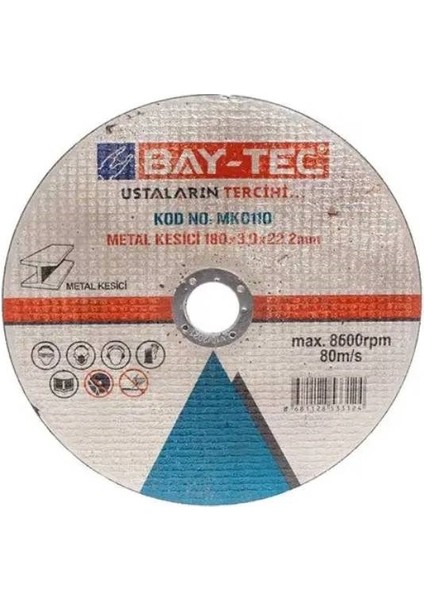 Bay-Tec Metal Kesici Inox 115mm
