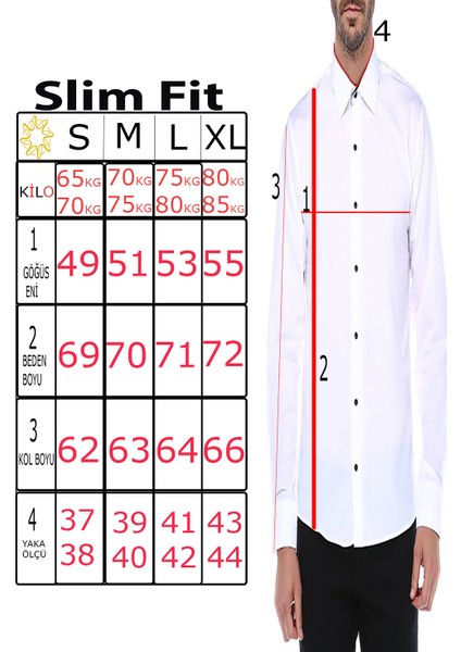 Erkek Siyah Slim Fit Uzun Kol Gömlek fırsatları