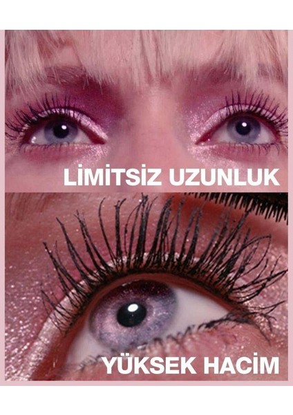 Maybelline Lash Sensational Sky High Cosmic Black Maskara 2 Adet modelleri