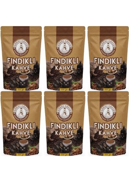 Fındıklı Osmanlı Kahvesi 200 gr 6 Adet Avantajlı Paket