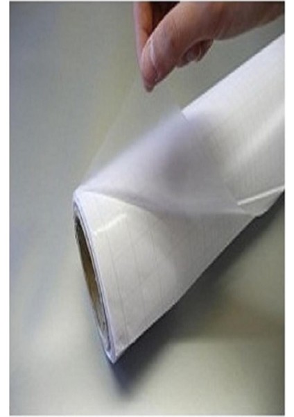 Şeffaf Parlak Yapışkanlı Folyo Koruma Folyosu 68 cm 68 cm x 10 Metre