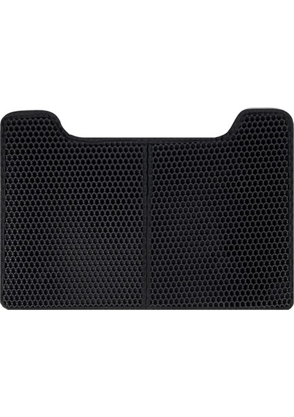 Çift Katmanlı Kedi Çöp Mat Çöp Kutuları Ped Pençe Temizleme Katlanabilir (Yurt Dışından)