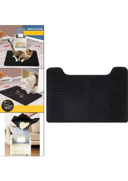 Çift Katmanlı Kedi Çöp Mat Çöp Kutuları Ped Pençe Temizleme Katlanabilir (Yurt Dışından) fiyatları