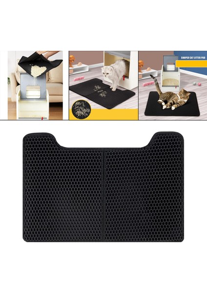 Çift Katmanlı Kedi Çöp Mat Çöp Kutuları Ped Pençe Temizleme Katlanabilir (Yurt Dışından) modelleri