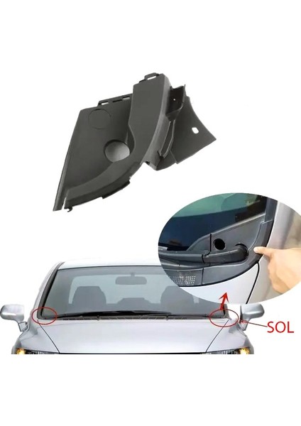 Honda Civic Fd6 Sol Ön Cam Silecek Alt Bakaliti Plastiği 2007 2011