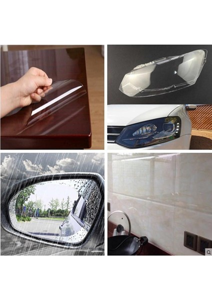 Şeffaf Parlak Yapışkanlı Folyo Koruma Folyosu 100 cm 100 cm x 4 Metre fiyatları