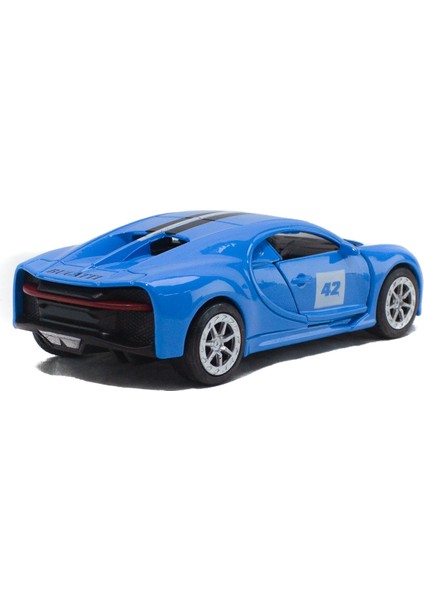 Metal Oyuncak Araba Bugatti Çek Bırak 12 cm Mavi fiyatları