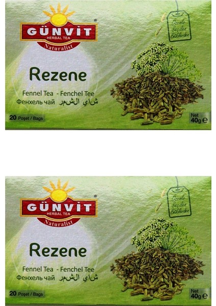 Rezene 20'li x 2