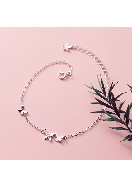 İneffable Bir Günlük Ömür 925 Ayar Kelebek Gümüş Set modelleri