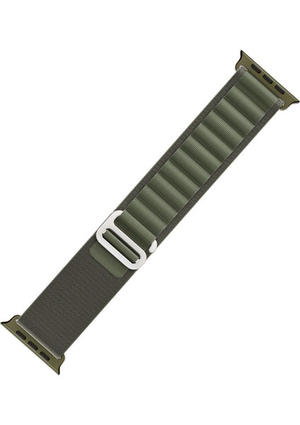 Apple Watch Uyumlu Alpine Loop Kordon (1-2-3-4-5-6-7-8-Se ve Ultra Modelleri ile Uyumlu)