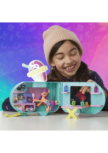 My Little Pony: Sunny Starscout Smoothie Arabası - F6339