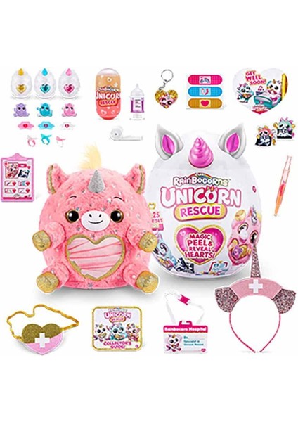 Giochi Preziosi Rainbocorn Unicorn Dev Sürpriz RAR18000 - Pembe