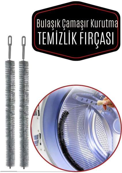 2 'li Bulaşık Çamaşır Kurutma Makine Temizleme Fırçası 715412