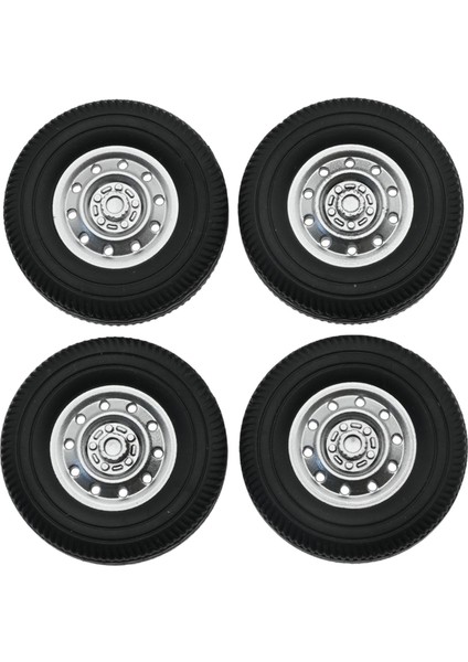 4 Adet Wltoys Için Kauçuk Tekerlek Kiti D12 Mını 1/16 Kamyon Aksesuarları (Yurt Dışından)