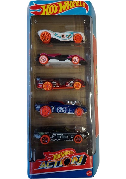 5'li Araba Seti - Action 01806-HLY66