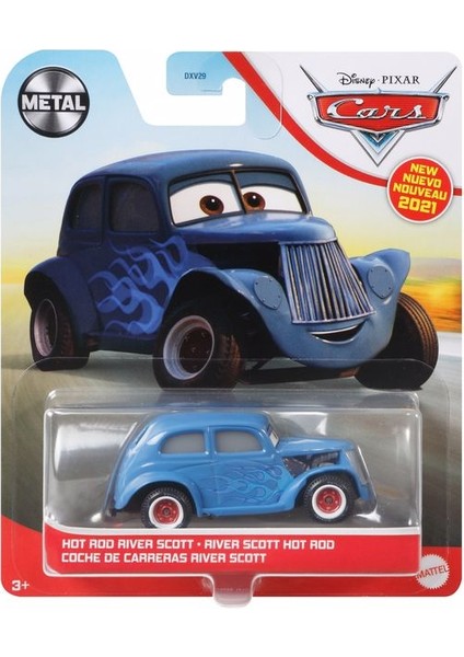 Cars 3 Tekli Karakter Araçlar Hot Rod River Scott GCC62