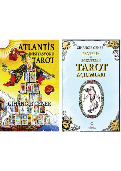Atlantis Inisiyasyonu Tarot / Ezoterik ve Egzoterik Tarot Açılımları – Cihangir Gener (2 Kitap Set)