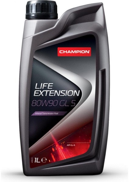 Champıon® Lıfe Extensıon 80W90 Gl5 Şanzıman Yağı 1l