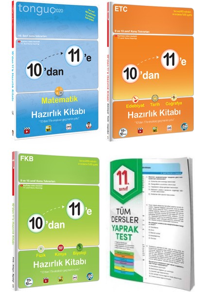 Tonguç Akademi 10'dan 11'e Hazırlık Seti