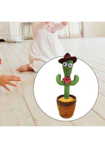 Dans Eden Kaktüs Peluş Shake Dans Eden Oyuncak (Yurt Dışından)
