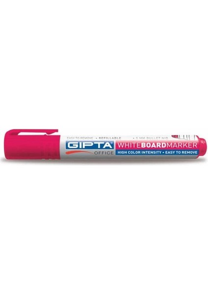 Markör Board Marker Yuvarlak Uç Pembe F137 12'li